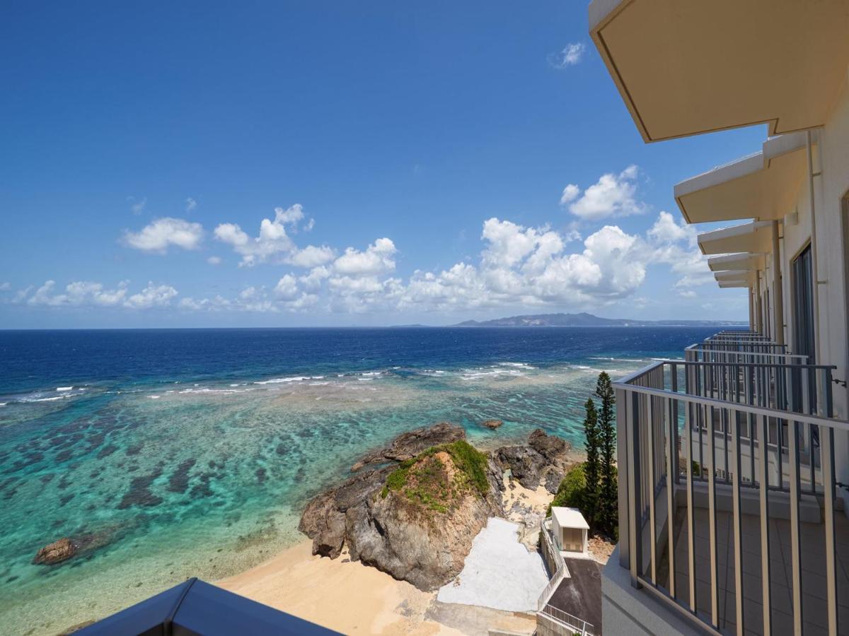 Hotel Miyuki Beach Onna Eksteriør bilde