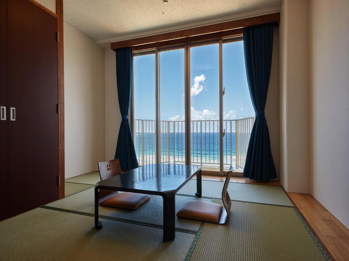 Hotel Miyuki Beach Onna Eksteriør bilde